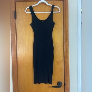 Black sweater dress size medium